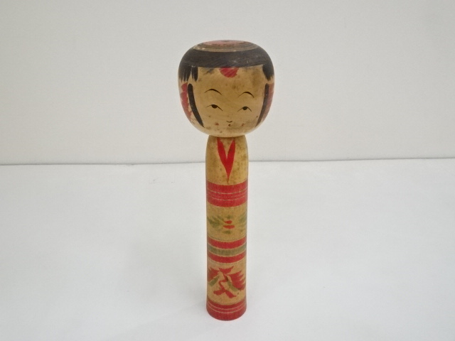 TRADITIONAL JAPANESE CRAFT / KOKESHI DOLL (30.1 cm)/ ARTISAN WORK 